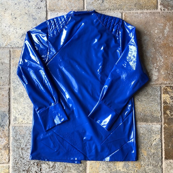 Vintage Aqua Sheen Heavy Duty Long Rain Coat - Picture 7 of 7